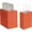 Orange, variant on Oikss 100 Pack 5.25x3.25x8.25 Inch Small White Kraft Paper Bags with Handles Bulk for Birthday Wedding Party Favors Grocery Retail Shopping Business Goody Craft Gift Bags Cub Sacks (100pcs Count)