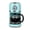 Aqua, variant on Nostalgia Retro Coffee Maker, 10-Cup One Button Brewing Classic Coffee Machine with Reusable Filter, Black