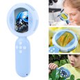 thumbnail image 1 of Microscope Small Microscope Portable 1MP 4X Digital Zoom 2in IPS Screen Microscope Smart Science Toy for Students, 1 of 7