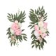 thumbnail image 1 of 2 piezas de guirnalda floral para fondo de boda, arco de flores, guirnalda de flores artificiales rústicas para Rosa, 1 of 9