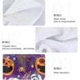 thumbnail image 5 of SKYSONIC 2 PCS Hanging Hand Towels,Halloween Hand Dry Towels for Kitchen & Bathroom,Hanging Towel Set with Hanging Loop, 12"x17", 5 of 6
