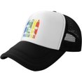thumbnail image 1 of Retro Aloha Hawaii Mesh Back Trucker Cap Baseball Cap, 1 of 8