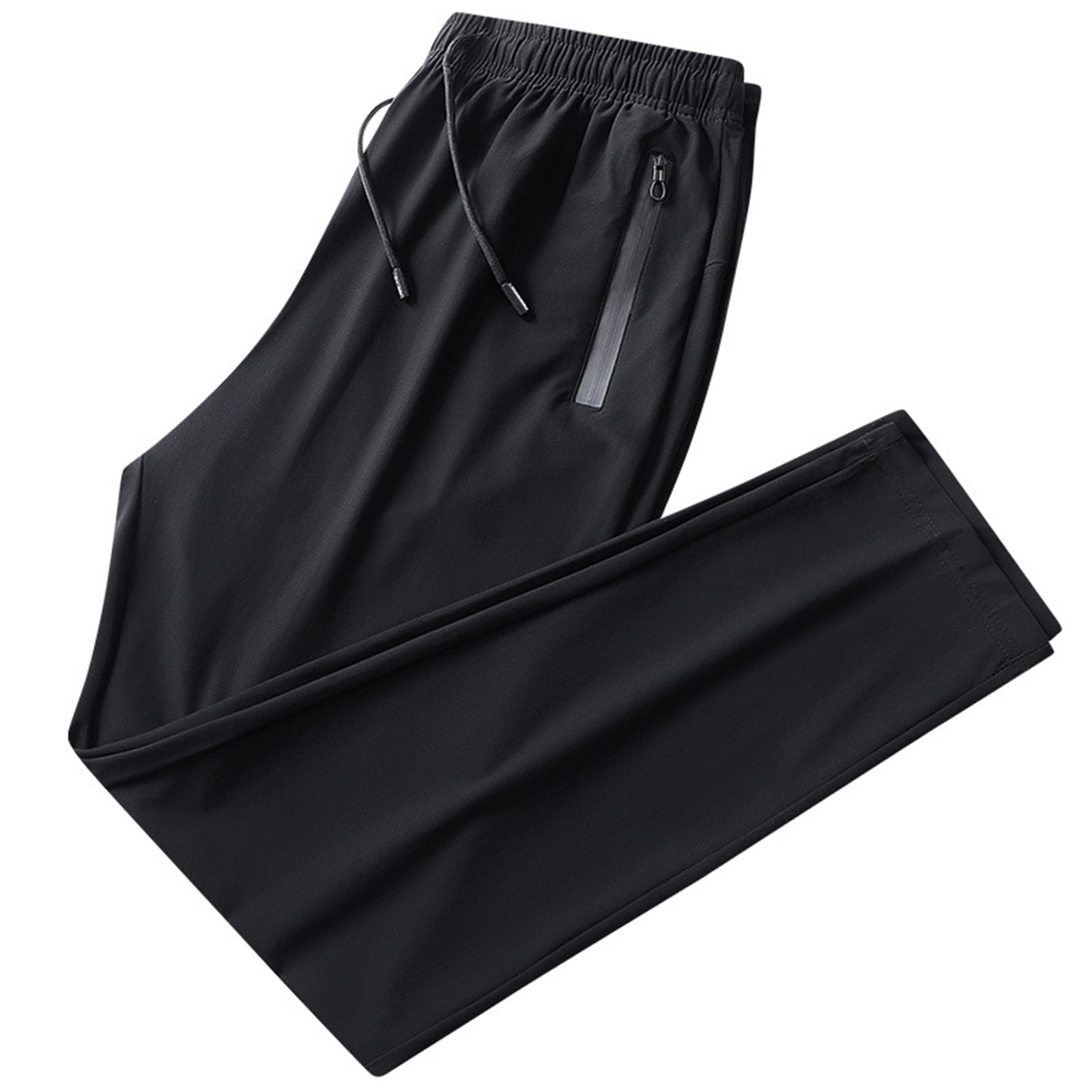 Pantalon de Survetement Jogger Elastique a la Taille avec Poche a Fermeture Eclair pour Hommes Walmart