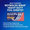 thumbnail image 2 of Láminas de aluminio Reynolds Wrap Heavy Duty, 30 hojas, 2 of 7