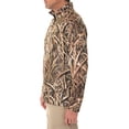 thumbnail image 7 of Realtree & Mossy Oak Men's Fleece Performance Camo 1/4 Zip Jacket, 7 of 7