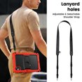 thumbnail image 7 of XYX for Lenovo Tab M11/K11 LTE 2024 Case 11 inch, 3in1 Heavy Duty Shockproof Tablet Cover with Stand, Shoulder Strap, Red, 7 of 7