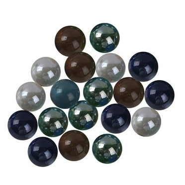 40 Pcs Shooter Marbles Glass Marbles Transparent Beads Marbles for Kids Glass Shooter