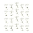 thumbnail image 3 of Tornillos Torsión Espiral Zulema Cabezas Transparentes Sillas Paquete 20, 3 of 8