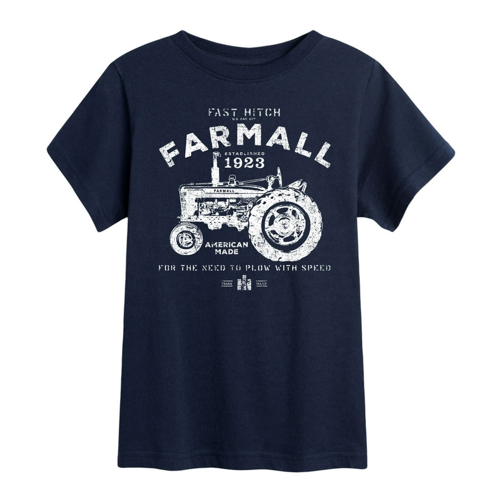 Case IH Farmall Tractor Youth Short Sleeve Graphic TShirt