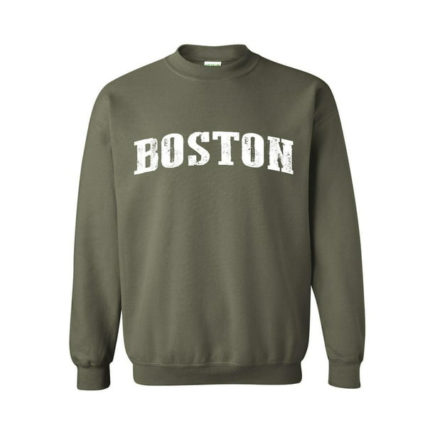Mom's Favorite - Unisex Boston Crewneck Sweatshirt - Walmart.com ...