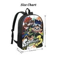 thumbnail image 2 of Splatoon Backpack, Large Capacity 17 Inch Laptop Backpack, Durable Casual Daypack, Water Resistant, 17.3x12.2x5.5 Inch, 2 of 8