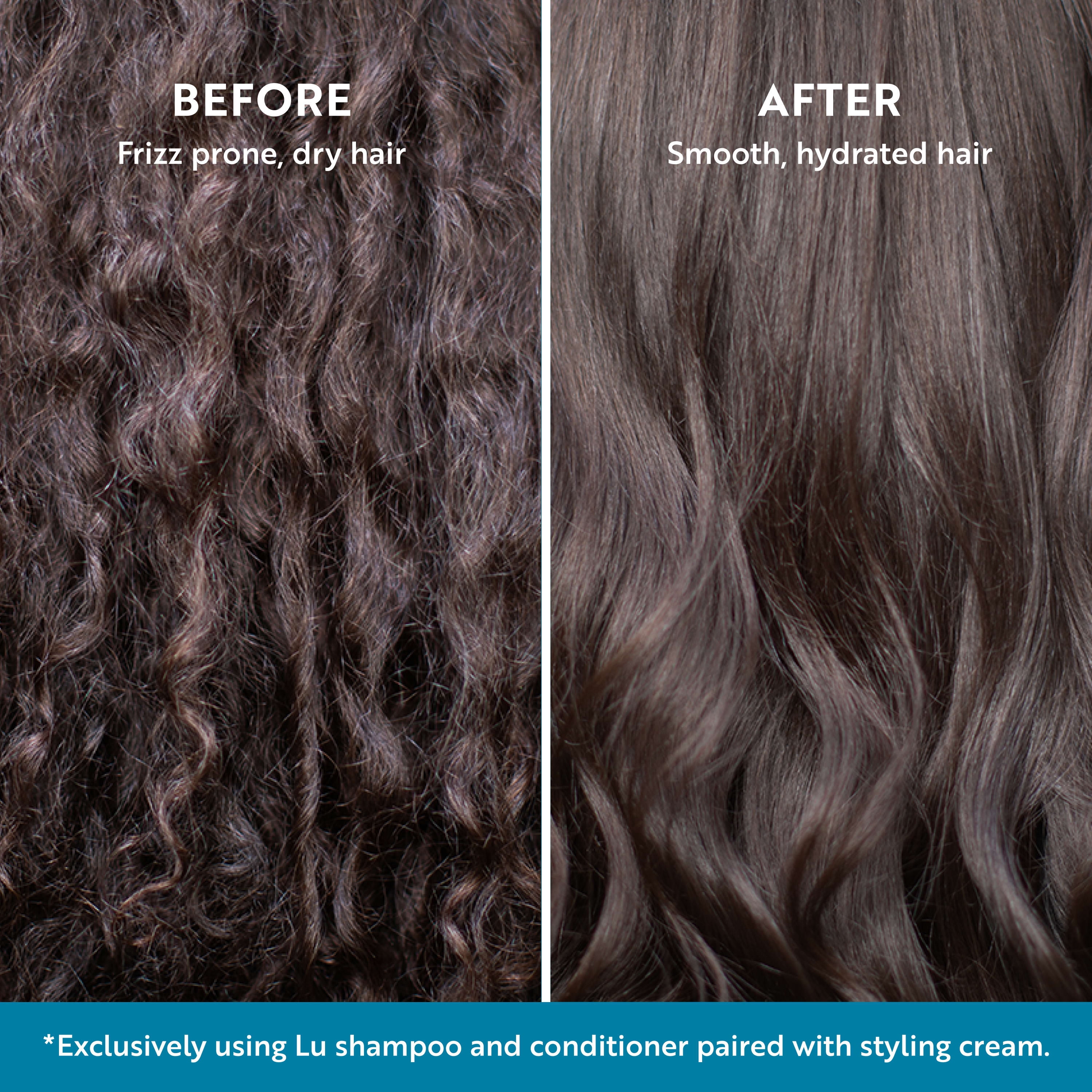 Lu by LatinUs Beauty Control Conditioner, Frizz Free, 12 fl oz