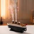 thumbnail image 1 of HLONK Rain Cloud Humidifier for Bedroom & Large Room Titanic Humidifier with  Aromatherapy Diffuser Steamship Humidifier 7 Light 2 Mist Mode Humidifier Air Humidifiers for Bedroom Desk, 1 of 6