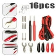 thumbnail image 1 of 16pcs/Set Multifunction Digital Multimeter Test s Probes Voltage Meter Cable, 1 of 9
