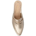thumbnail image 4 of Journee Womens Amory Kitten Heel Sling Back Loafer Style Pumps, Widths Available, 4 of 9