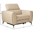 thumbnail image 5 of J & M Furniture 18824-C Lorenzo Chair in Light Grey, 5 of 7