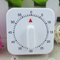 thumbnail image 4 of Farfi Novelty White Square 60-Minutes Mechanical Timer Reminder Counting for Kitchen (1pc), 4 of 10