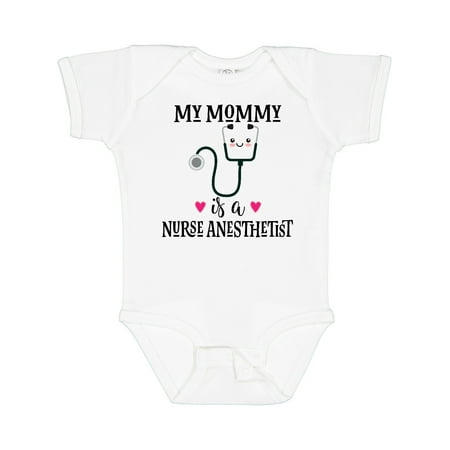 

Inktastic Nurse Anesthetist Mom Nursing Gift Baby Boy or Baby Girl Bodysuit