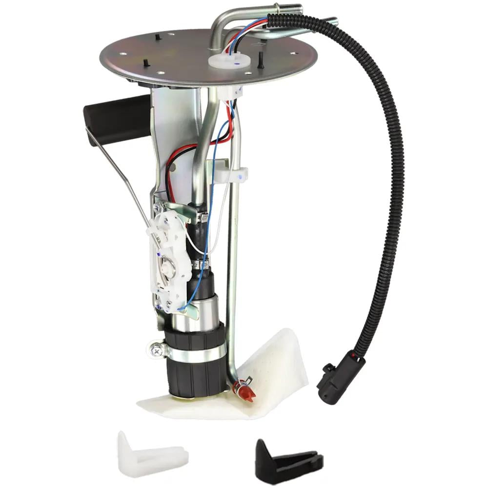 New 2 Tube Ports Fuel Pump Compatible With Ford E-150 Econoline Club Wagon Chateau 8 Cyl 5.4L E-150 Econoline Club Wagon XLT 6 Cyl 4.2L 1997-2003 By 2C2Z9H307AB 3C2Z9H307CB