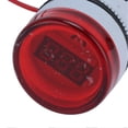 thumbnail image 3 of Digital Current Meter Ammeter Round Accurate Signal Indicator Light AC 220V AD16?22DSARed, 3 of 5