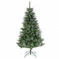 thumbnail image 4 of National Tree Company 6 ft. Artificial Snowy Sierra Spruce Christmas Tree, Green, Includes Stand, 4 of 7