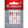 SINGER Size 80/12 Universal Regular Point Sewing Machine Needles (4 Pack)