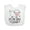 AA-White, variant on Inktastic Its My First Easter Baby Lamb Girls Baby Bib