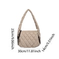 thumbnail image 2 of Bolso de hombro para mujer bolso de mano simple elegante bolso de mano para viajes al aire libre, 2 of 9