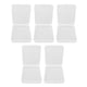 thumbnail image 1 of cajas de plástico transparente pequeñas, rectangulares, a prueba de polvo, transparentes, con tapa abatible., 1 of 14