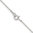 thumbnail image 3 of Sterling Silver 1mm Beaded Chain (18 X 1) Made In Italy qk25-18, 3 of 5
