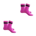 thumbnail image 1 of Eigraketly 1 par de calcetines de buceo de neopreno, parte inferior térmica antideslizante, transpirable, reemplazo de calcetines de natación Rosa XXS 2piezas, 1 of 6