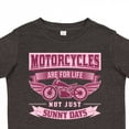 thumbnail image 4 of Inktastic Motorcycle Female Biker Girls Toddler T-Shirt, 4 of 5