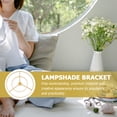 thumbnail image 4 of SHISUYAN Creative E27 Chandelier Frame DIY Lampshade Frame Home Lampshade Holder, 4 of 8