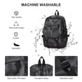 thumbnail image 5 of Lightweight School Bag Casual Daypack College Laptop Backpack for Men Women Water Resistant Travel Rucksack for Sports, 5 of 6