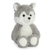 Aurora - Small Gray Cuddly Friends - 8 inch Husky - Playful Stuffed Animal