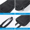 thumbnail image 1 of de almacenamiento elástico Bus para monedero, teléfono, ajuste universal, red de malla elástica, bolso de mano, soporte de tejido, red de almacenamiento para Rv (2 piezas, negro, 1 of 2