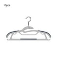 thumbnail image 2 of Non-Slide Hangers, Heavy-Duty Shoulders, Rust-Proof Steel, Non-Slip Grips, Space-Saving Design, Ideal For Wardrobe Organization, Suitable For All Clothing Types, Strong & Durable Hangers TOPLIU, 2 of 8