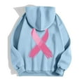 thumbnail image 6 of KANG Women's Zip Up Hoodie Fleece Pullover Breast Cancer Awareness Month Long Sleeve Pocket Drawstring Casual Sweatshirt For Everyday Wear, 6 of 6
