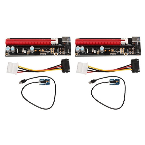 2X Mini PCIe to PCI 16X Riser for Laptop Image Card BTC Antminer Miner MPCIe to PCI-E Slot Mining Card