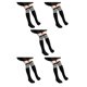 thumbnail image 2 of Qarigey Calcetines de tubo medio de moda hasta la rodilla de algodón puro hermoso regalo medias antideslizantes para niños tipo 4 tipo 4 5piezas Qarigey CBP257862, 2 of 4