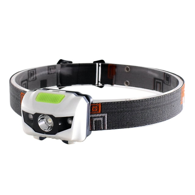 Portable LEDs Headlamp Flashlight Working Light Ultra Bright White & Red Lighting Head-torch Lamp with 4 Lighting Modes for Outdoor Fishing Camping