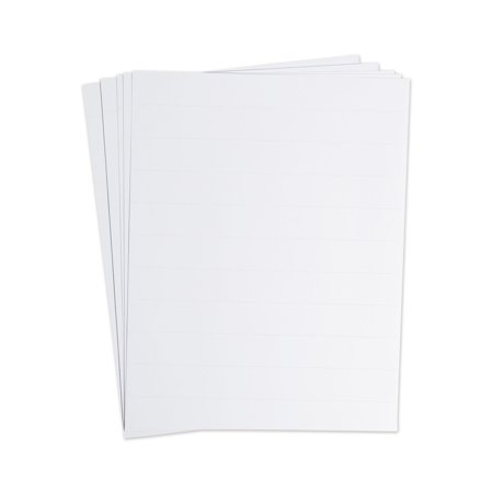 1PC U Brands Data Card Replacement Sheet, 8.5 x 11 Sheets, Perforated at 1\\