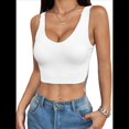 thumbnail image 1 of Camisola de Punto con Tirantes Finos para Mujer, Top Sin Mangas A Rayas M, 1 of 10