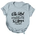 thumbnail image 1 of YDLCAFD T-Shirts Décontractés pour Femmes Imprimés Col Rond Manches Courtes Tunique Blouse, 1 of 4
