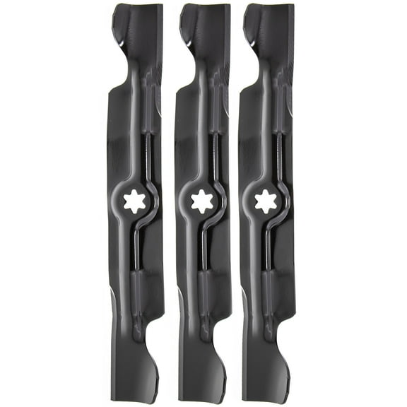 CUB CADET 942-04053C 17.90" High-Lift Blades 3-Pack RZT LT1050 i1050 50" Decks