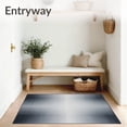 thumbnail image 3 of ODIKA 5'x7' Machine Washable Non-Slip Area Rug, Shadow Grey Chic Room High Traffic Rug, Gray, 104689, 3 of 7