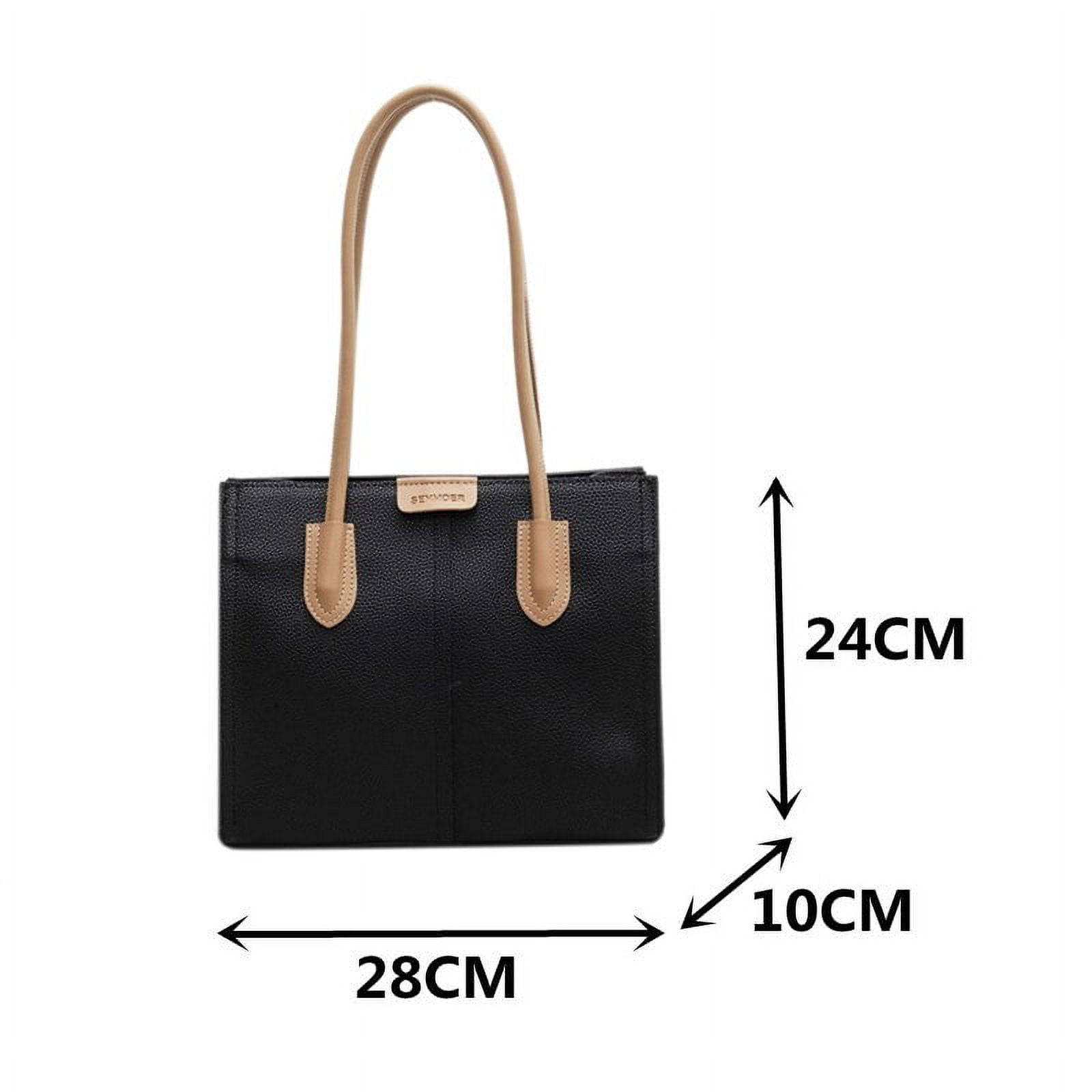 Cocopeaunt Womens Big Size Tote Bags Luxury Soft Leather Shoulder Bag Simple Brand Designer Handbag Female New Large Capacity Shopping Bag, Adult