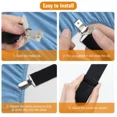 thumbnail image 6 of 8 Bed Sheet Fasteners Adjustable Elastic Suspenders Straps Mattress Covers Clips, 6 of 6