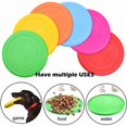 thumbnail image 3 of Silicone training frisbee for dogs, high-flying aerodynamic 7-pack, 3 of 4