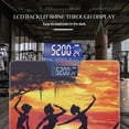 thumbnail image 3 of High Precision Body Weight Scale Smart Bathroom Scales with Large LCD Display(400lbs),Decorative for Bedroom-Silhouette Of Women Dancing Traditional African Dance, 3 of 4